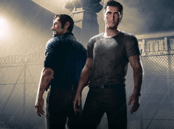 Main Characters Standing in Spotlight