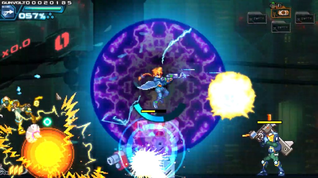 Gunvolt Shocking Foes