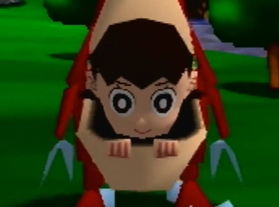 Shizuka in Raptor Kangaroo Pouch