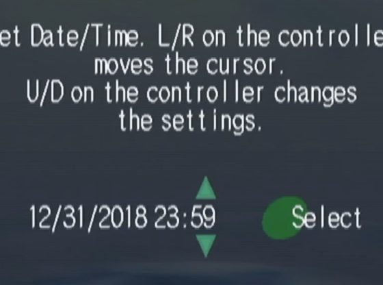 Dreamcast Date and Time 2018