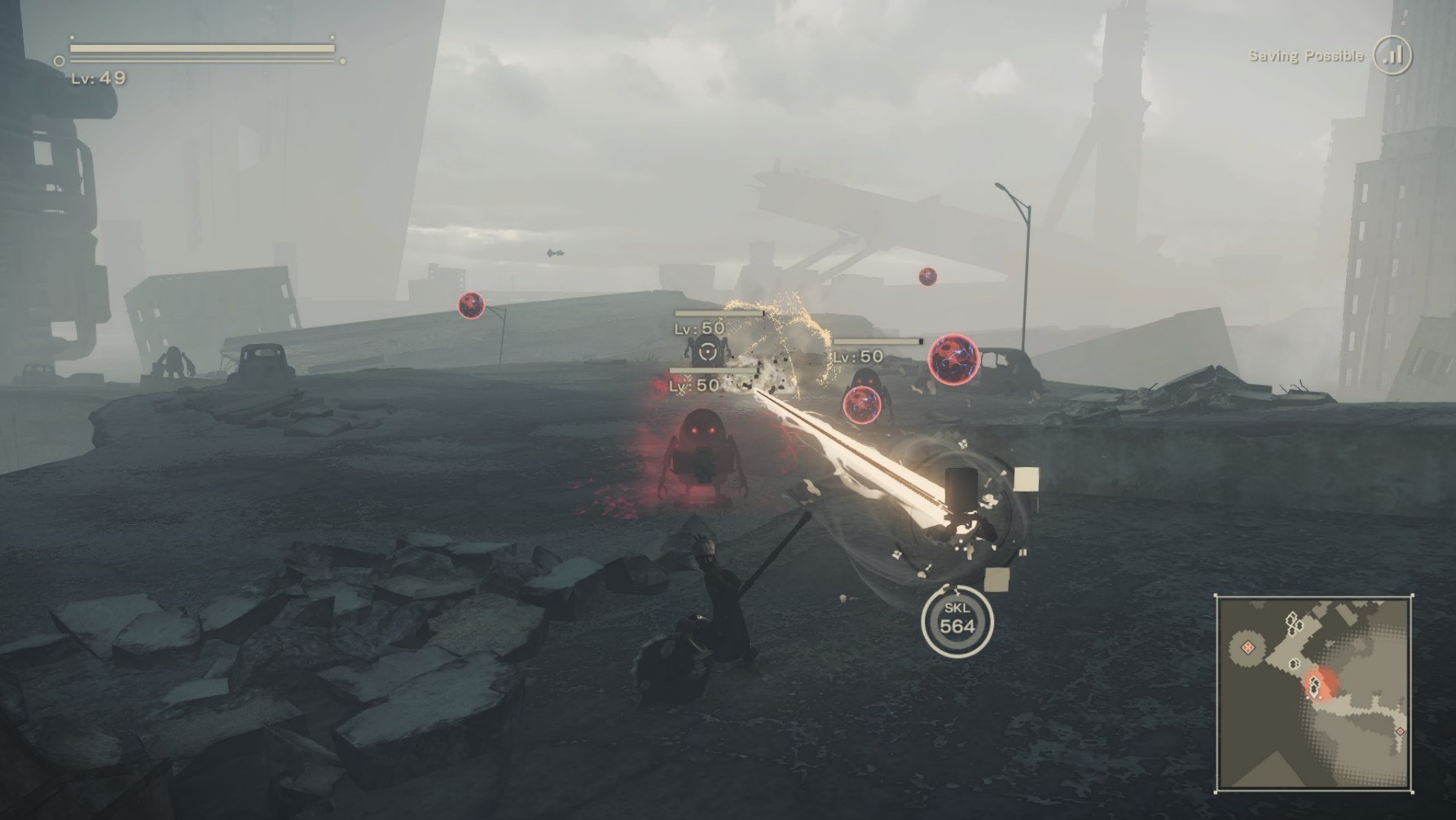 Firing a Laser via Pod