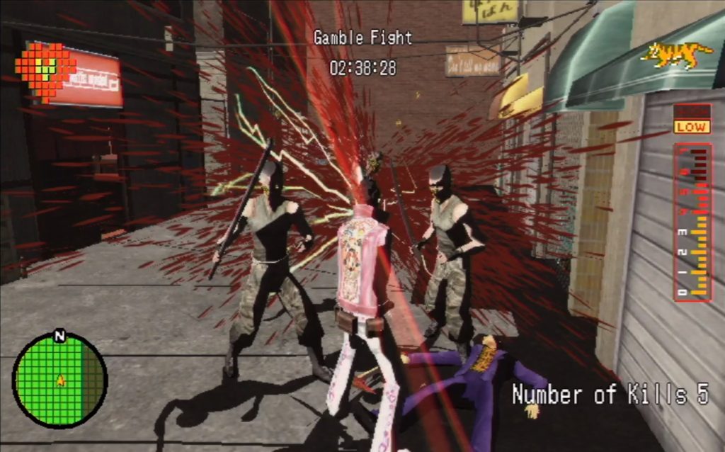 Travis Splitting a Man in Two