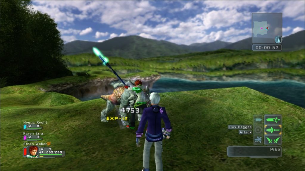 Opening the Battle Palette After a Combo