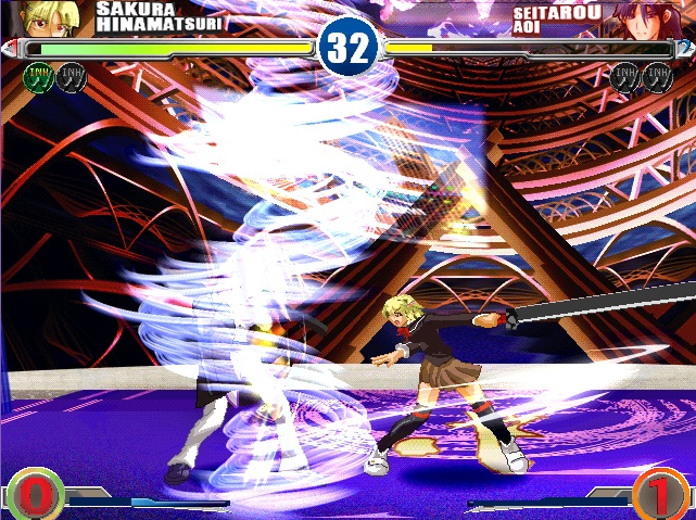 Sakura Whirl Wind Attack