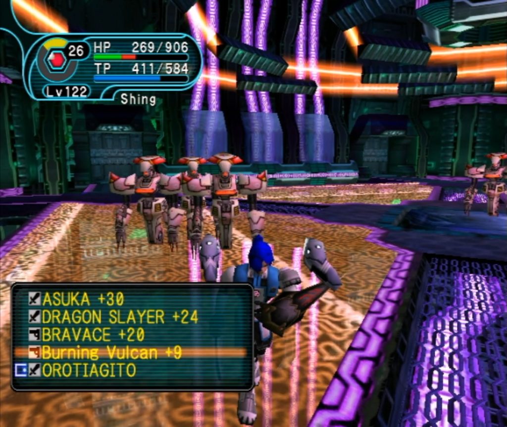 Changing Weapons while Running from Foes