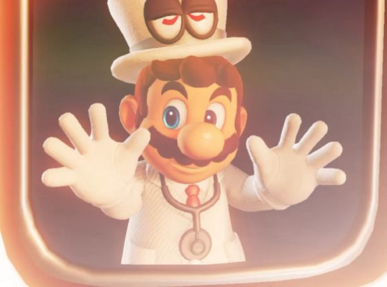 Mario Looking out the Window