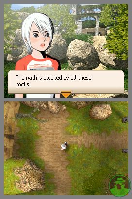 A blocked path hinders Ashley