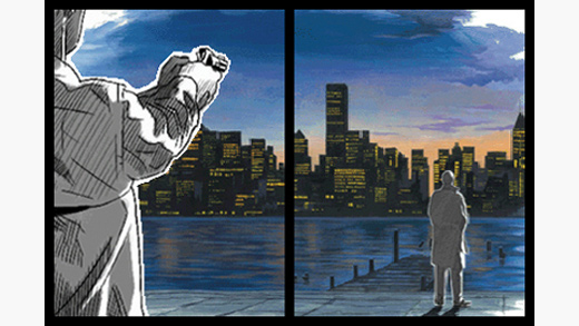 Kyle Shooting his Partner