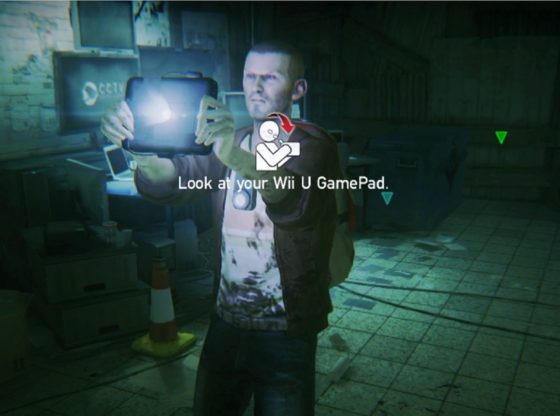 Guy Staring at that Wii U Gamepad